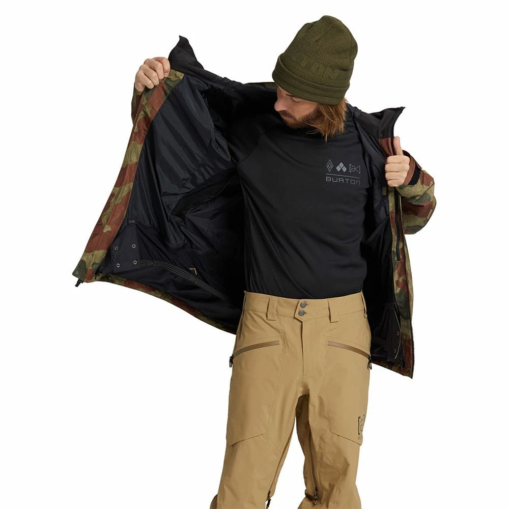 AK Burton Gore-Tex Cyclic Skijacke Martini Olive/Telo Camo Herren – Bild 6