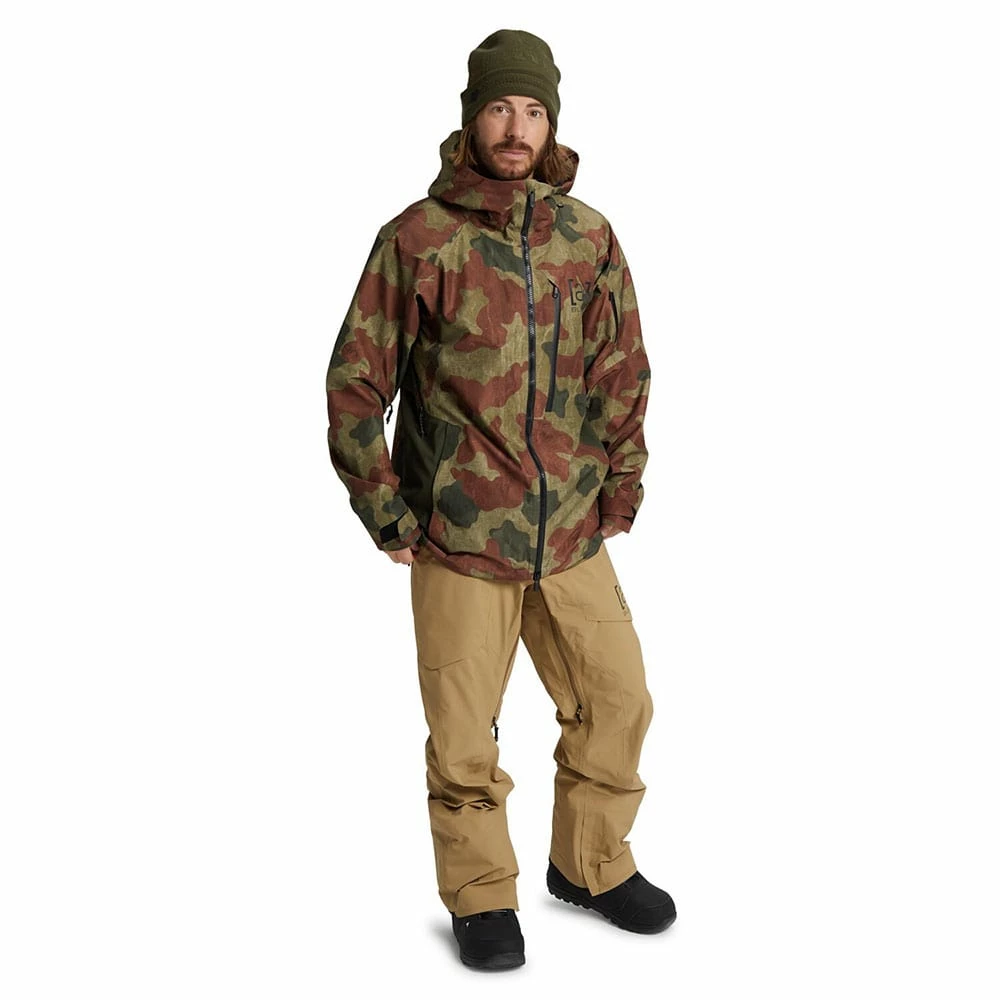 AK Burton Gore-Tex Cyclic Skijacke Martini Olive/Telo Camo Herren – Bild 5