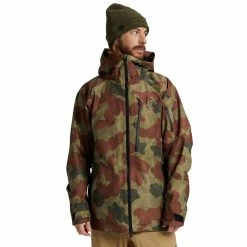AK Burton Gore-Tex Cyclic Skijacke Martini Olive/Telo Camo Herren