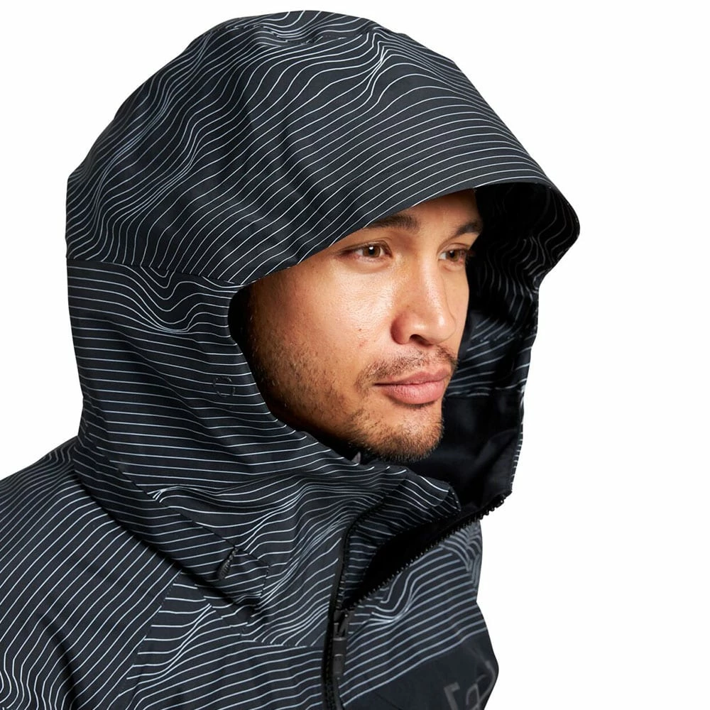 AK Burton Gore-Tex Cyclic Wintersportjacke Logo Lines Herren – Bild 8