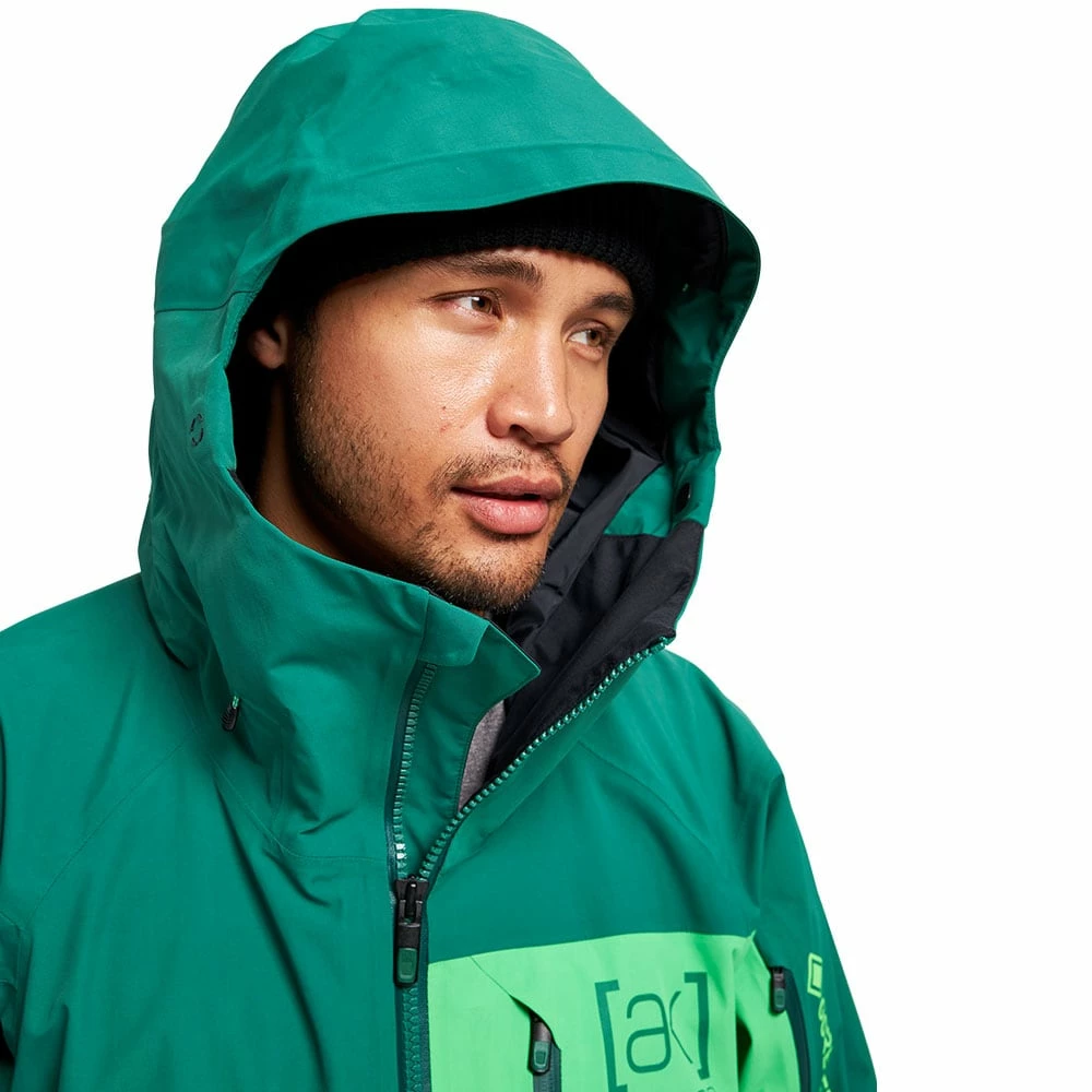 AK Burton Gore-Tex Cyclic Skijacke Fir Green/Toucan Green Herren – Bild 3