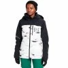 AK Burton Gore-Tex Embark Wintersportjacke True Black/Powder Pillows (Pow Pow) Damen