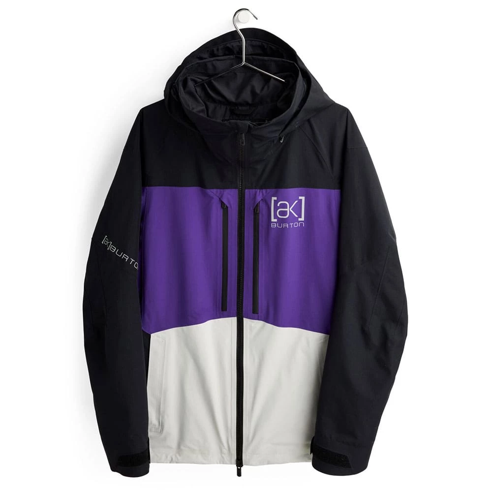 AK Burton Gore-Tex Swash Schneejacke True Black/Prism Violet/Lunar Grey Herren – Bild 6