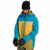 AK Burton Gore-Tex Swash Skijacke Celestial Blue/Wood Trush/Martini Olive Herren