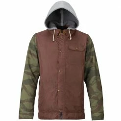 Burton Dunmore Snowboardjacke Chestnut/Brush Camo Herren
