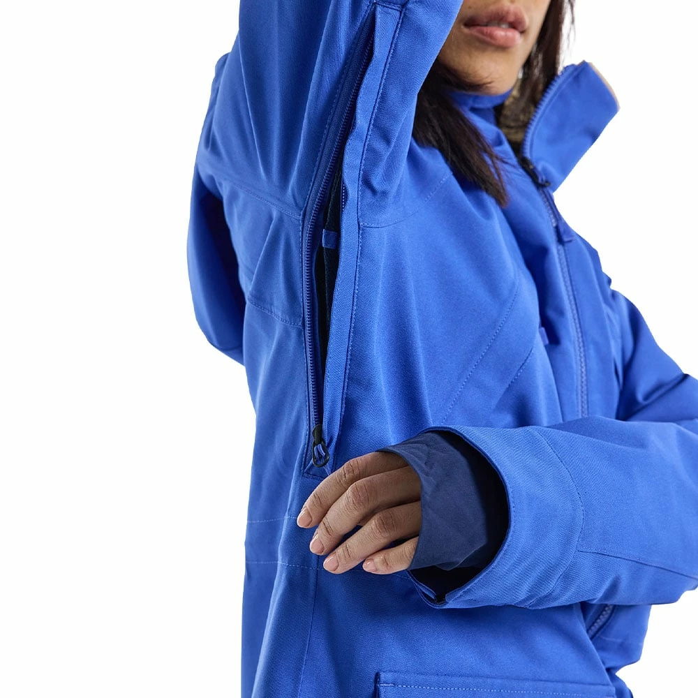 Burton Prowess Snowboardjacke Amparo Blue Damen – Bild 4