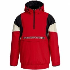DC Transition Reversible Wendejacke Racing Red Herren