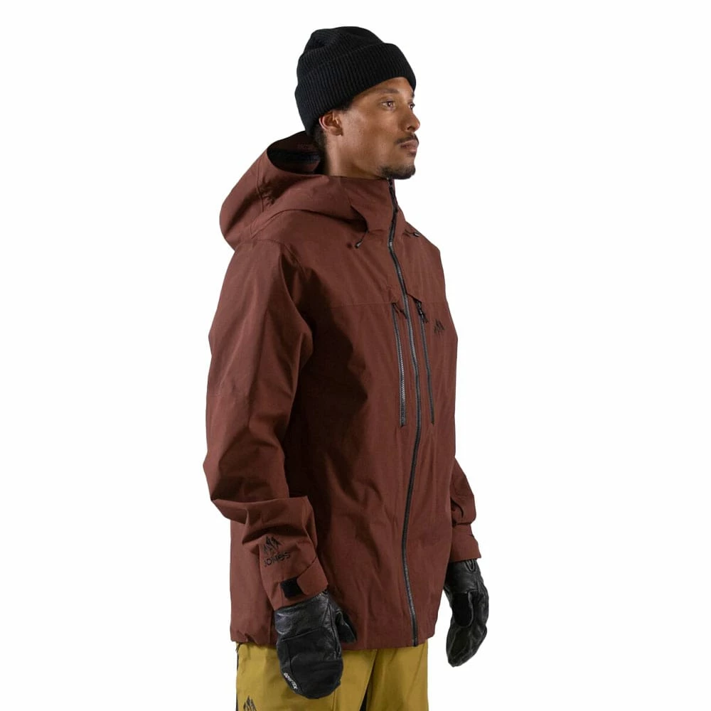 Jones Mountain Surf Schneejacke Vulcan Red Herren – Bild 2