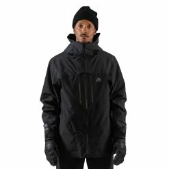 Jones Mountain Surf Funktionsjacke Black Herren