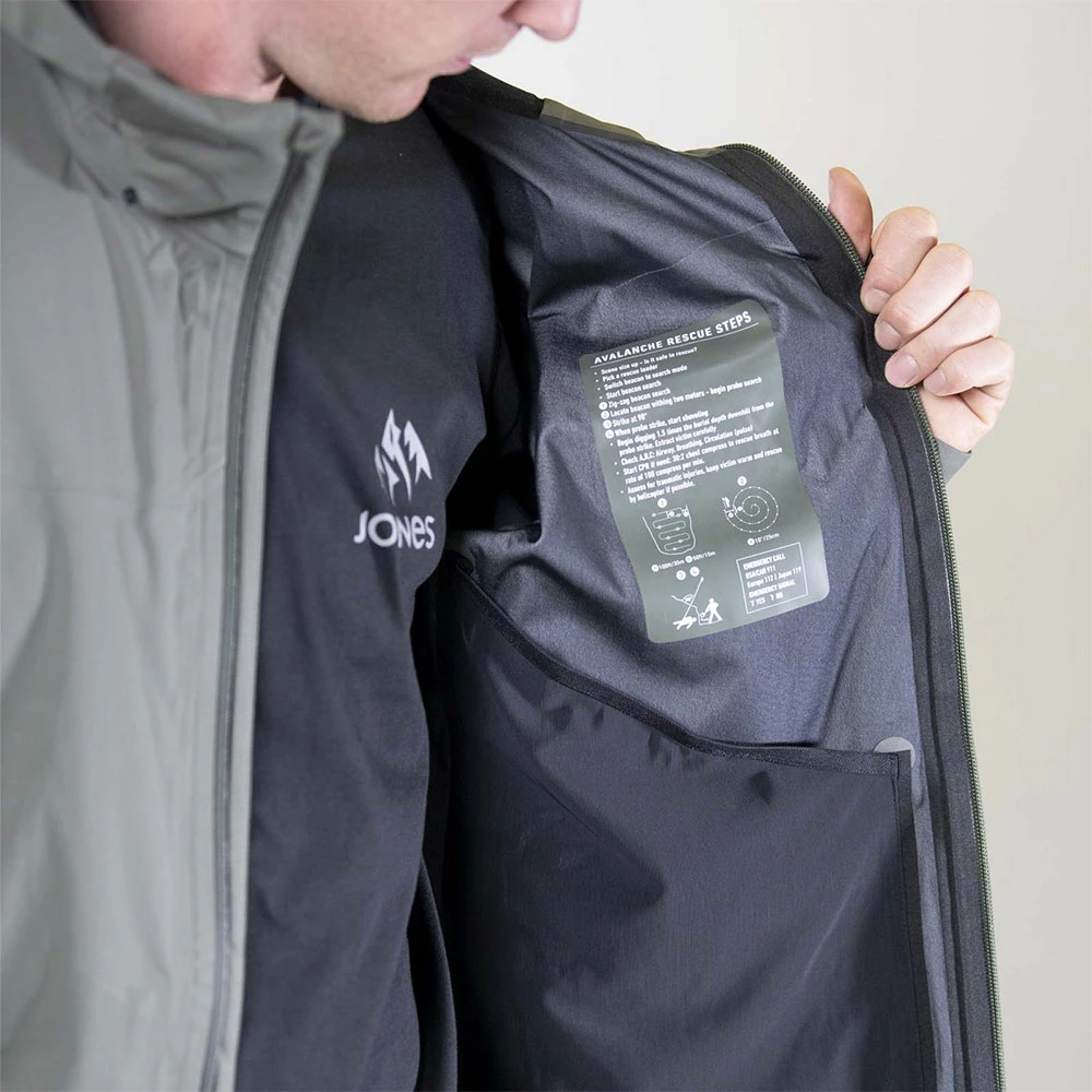 Jones Peak Bagger Funktionsjacke Pine Green Herren – Bild 6