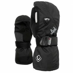 Level Butterfly Mitten Snowboardhandschuhe Black Damen