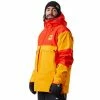 Picture Anton Skijacke Yellow Herren