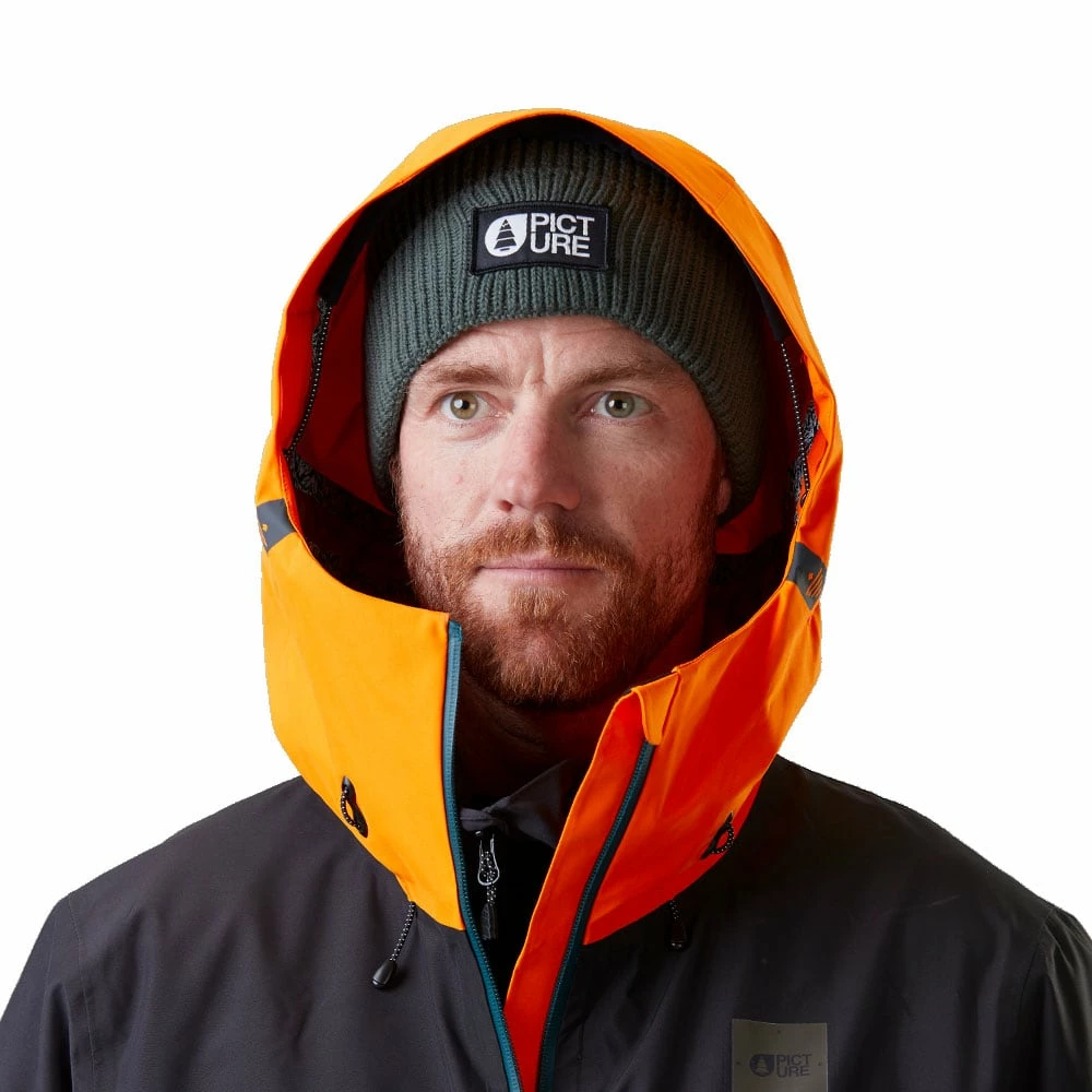 Picture Broader 3L Funktionsjacke Dark Army Green Herren – Bild 4