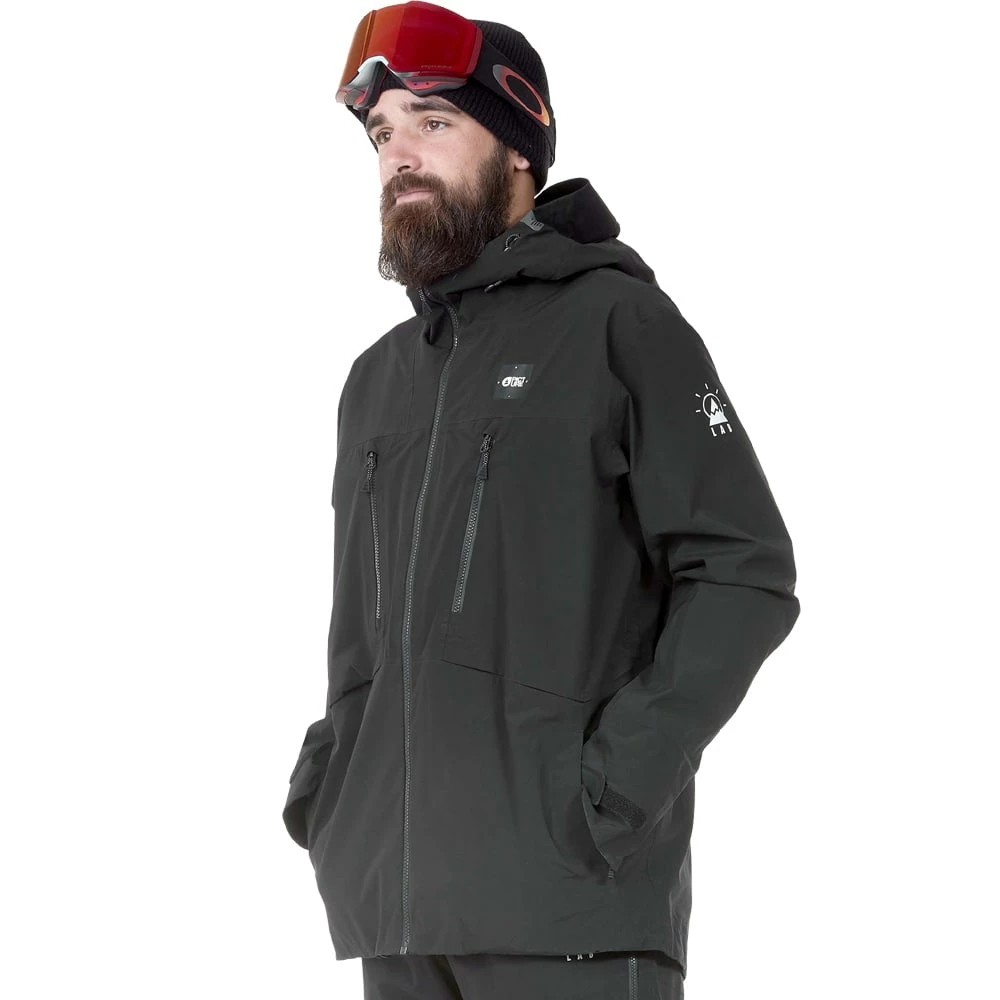 Picture Demain Snowboardjacke Black Herren – Bild 2