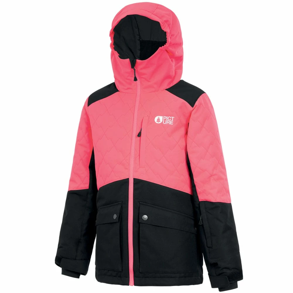 Picture Leeloo Performance-Jacke Neon Pink/Black Kinder – Bild 3