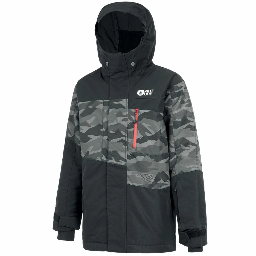 Picture Milo Schneejacke Black Kinder – Bild 3