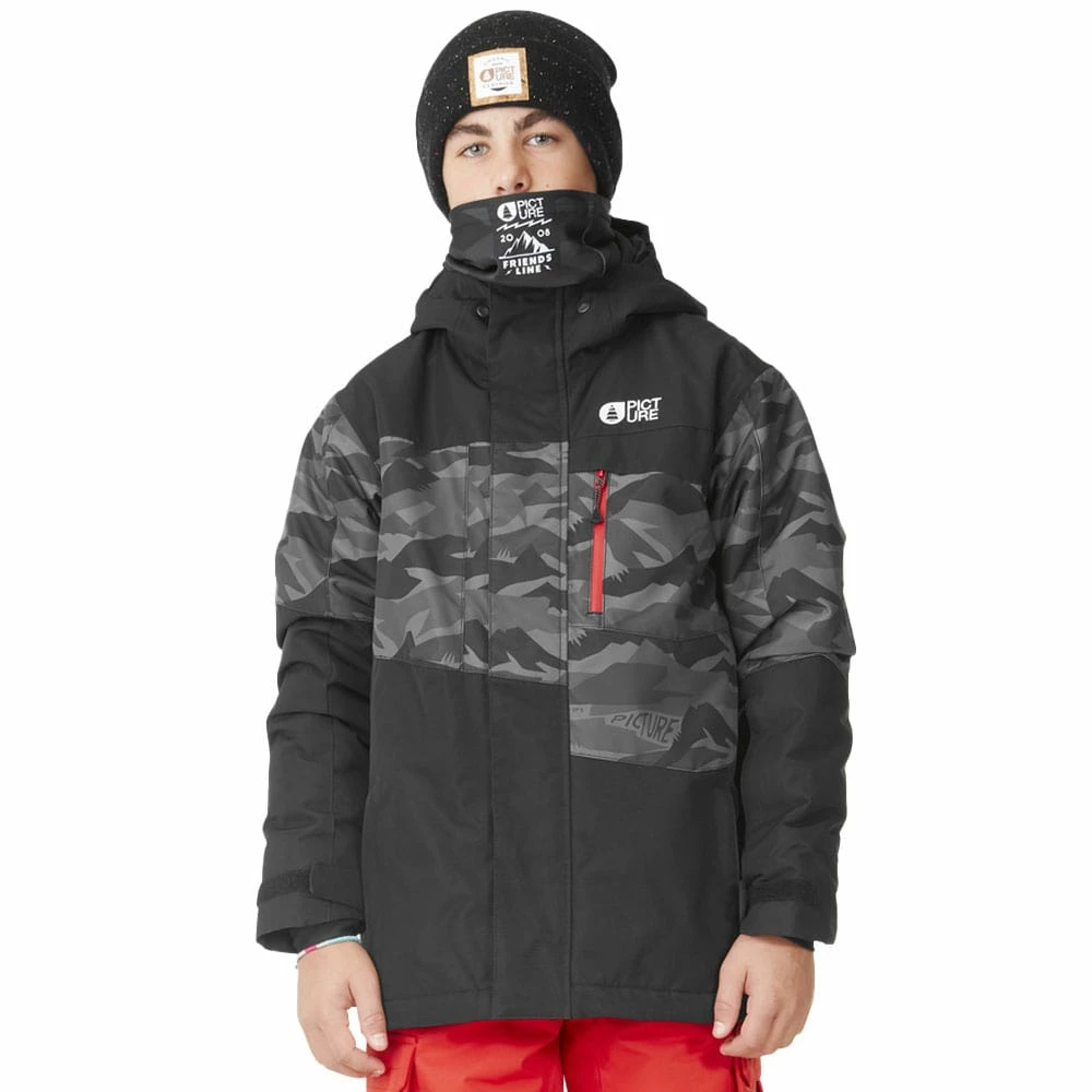 Picture Milo Schneejacke Black Kinder