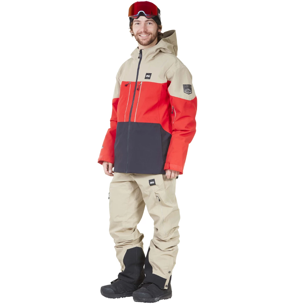 Picture Object Schneejacke Red Dark Blue Herren – Bild 2