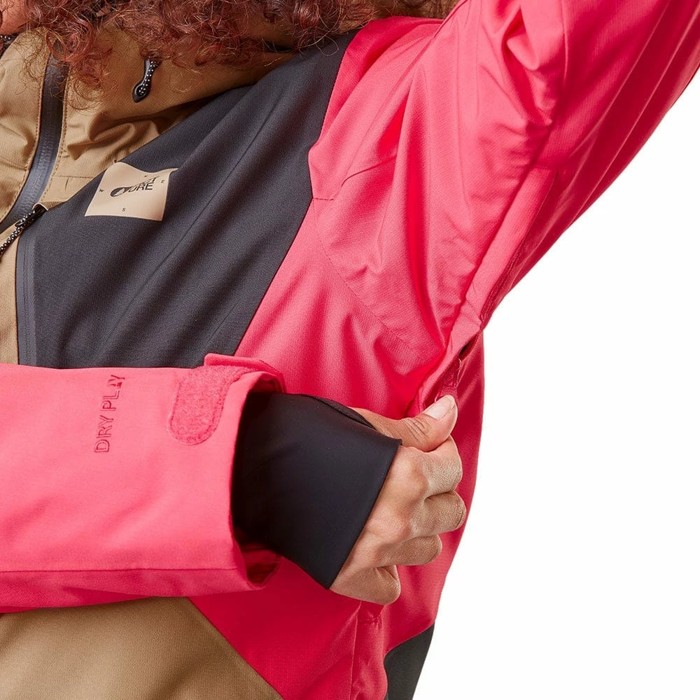 Picture Seen Skijacke Dark Stone Damen – Bild 6