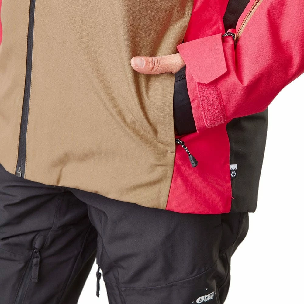 Picture Seen Skijacke Dark Stone Damen – Bild 7