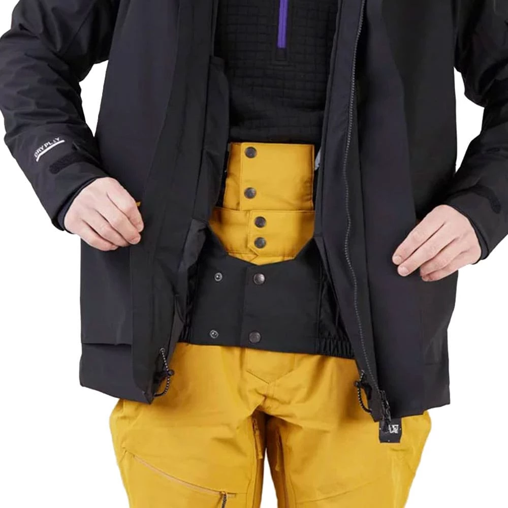 Picture Troop Skijacke Black Herren – Bild 3