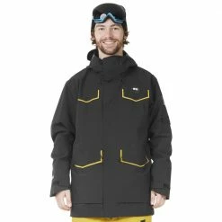 Picture Troop Skijacke Black Herren