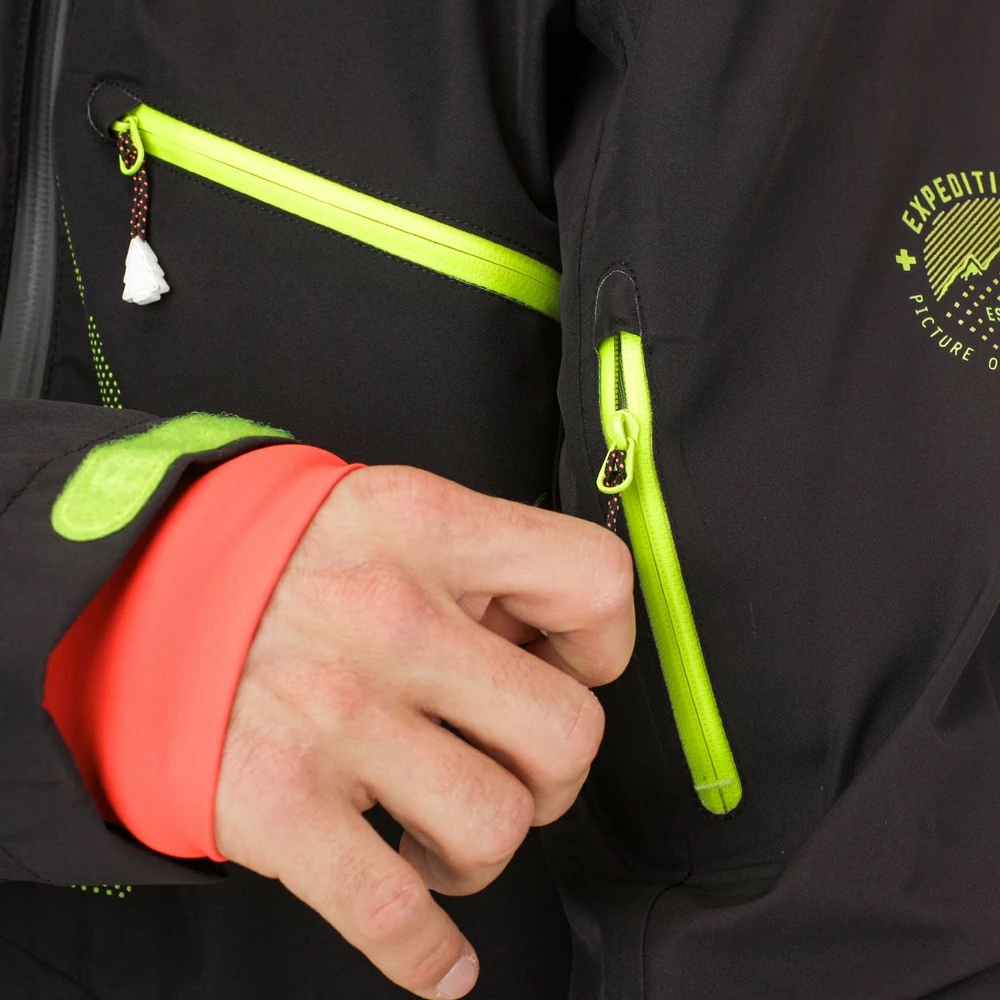 Picture Welcome Skijacke Black/Anthrazit Herren – Bild 3