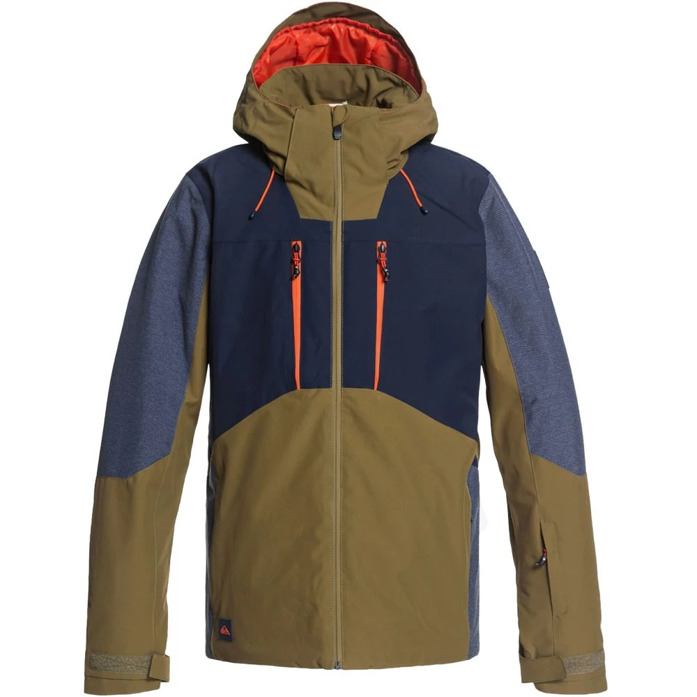 Quiksilver Mission Plus Snowboardjacke Military Olive Herren