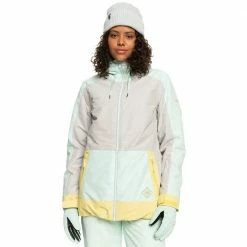 Roxy Ravine Skijacke Grey/Türkis Damen