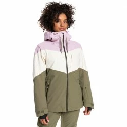Roxy Winter Haven Skijacke Burnt Olive Damen