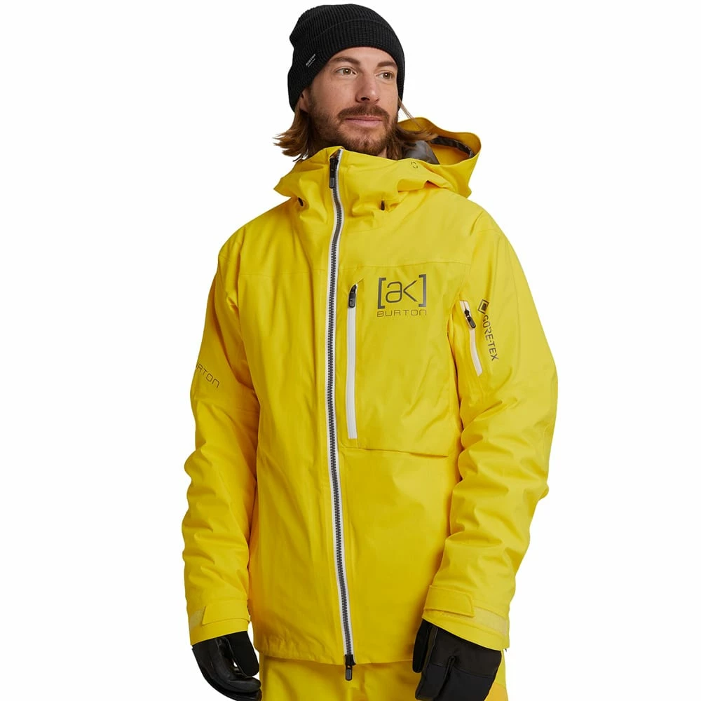AK Burton Gore-Tex Helitack Stretch Funktionsjacke Cyber Yellow Herren