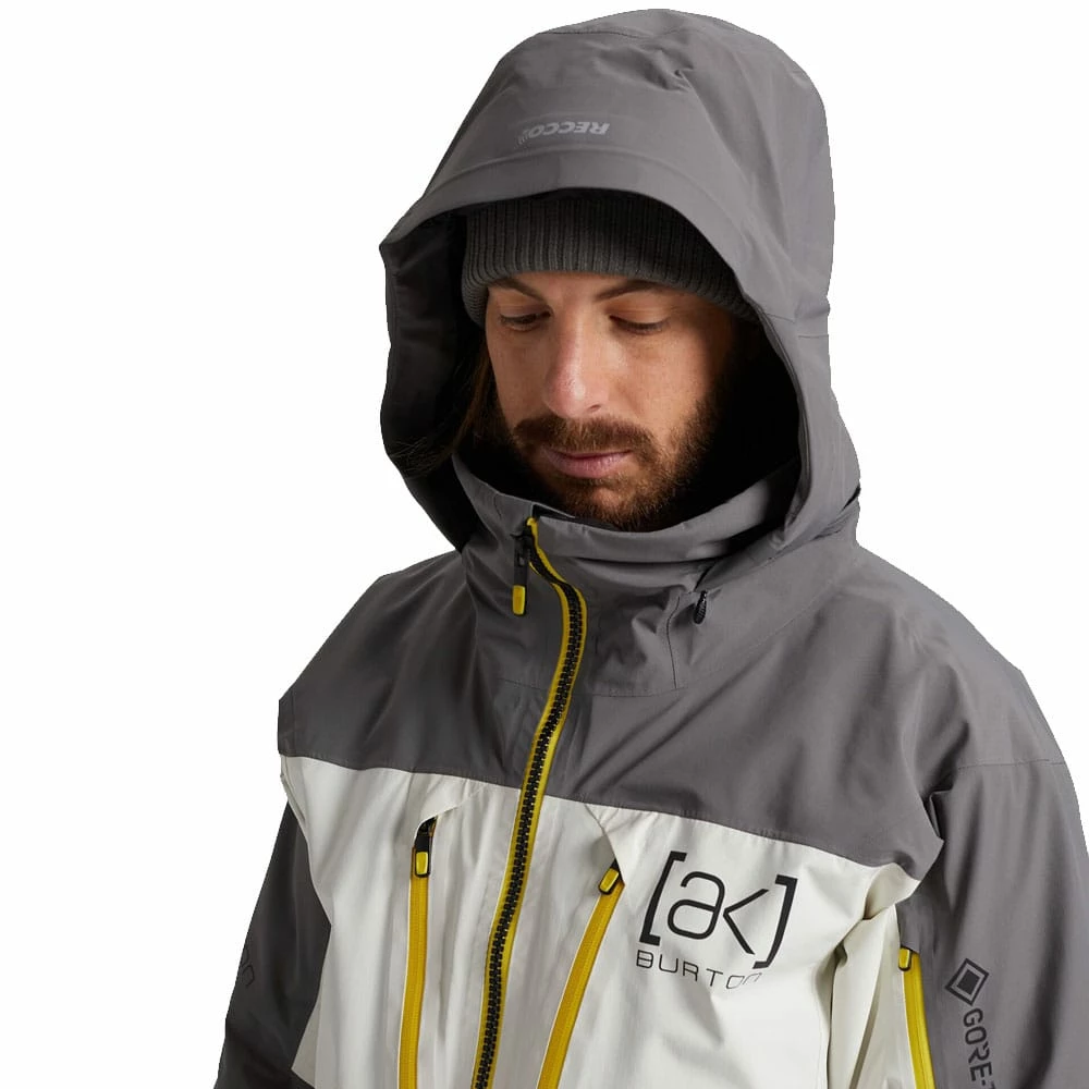 AK Burton Gore-Tex LZ Down Winterjacke Castlerock/White Mist Herren – Bild 3