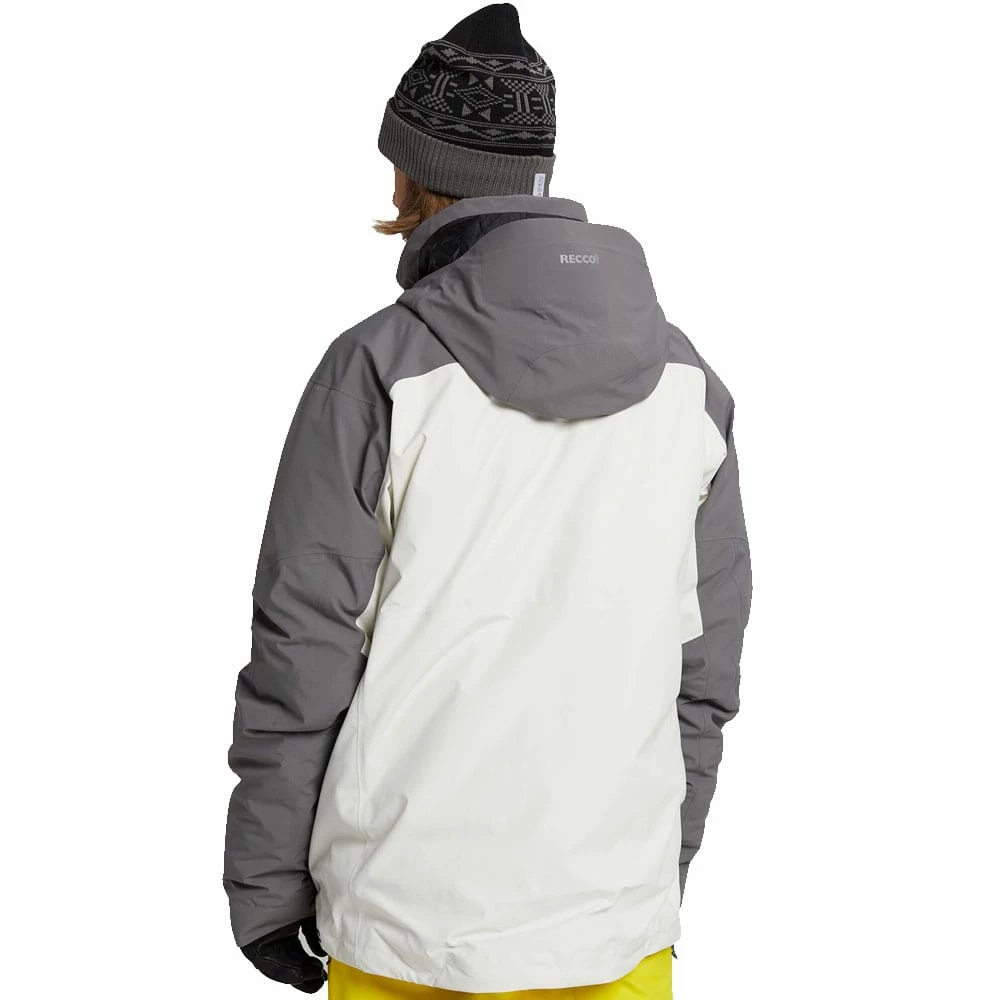 AK Burton Gore-Tex LZ Down Winterjacke Castlerock/White Mist Herren – Bild 5