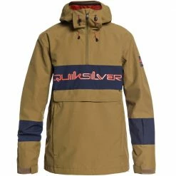 Quiksilver Steeze Snowboard-Windbreaker Military Olive Herren