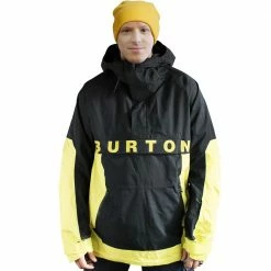 Burton Frostner Anorak Schlupfjacke Limeade/True Black Herren