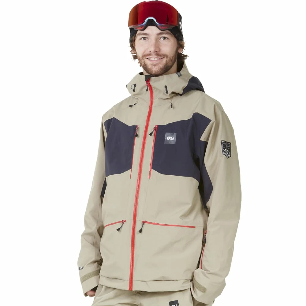 Picture Naikoon Snowboardjacke Stone Herren – Bild 2