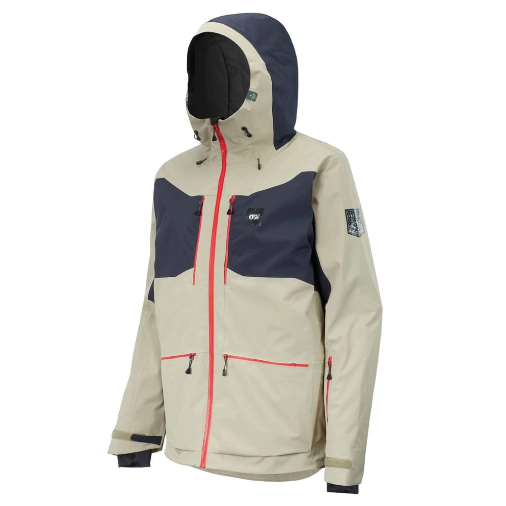 Picture Naikoon Snowboardjacke Stone Herren – Bild 5