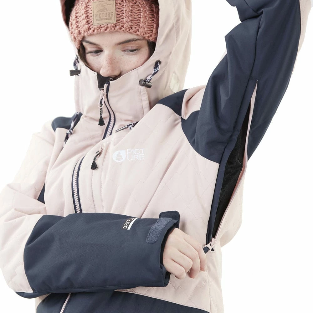 Picture Minera Skijacke Pink Damen – Bild 3