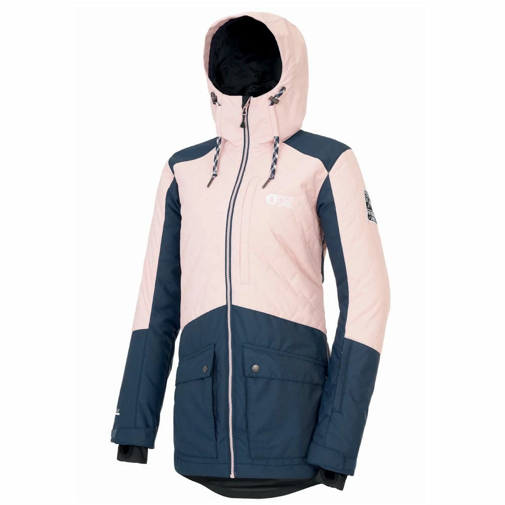 Picture Minera Skijacke Pink Damen – Bild 6