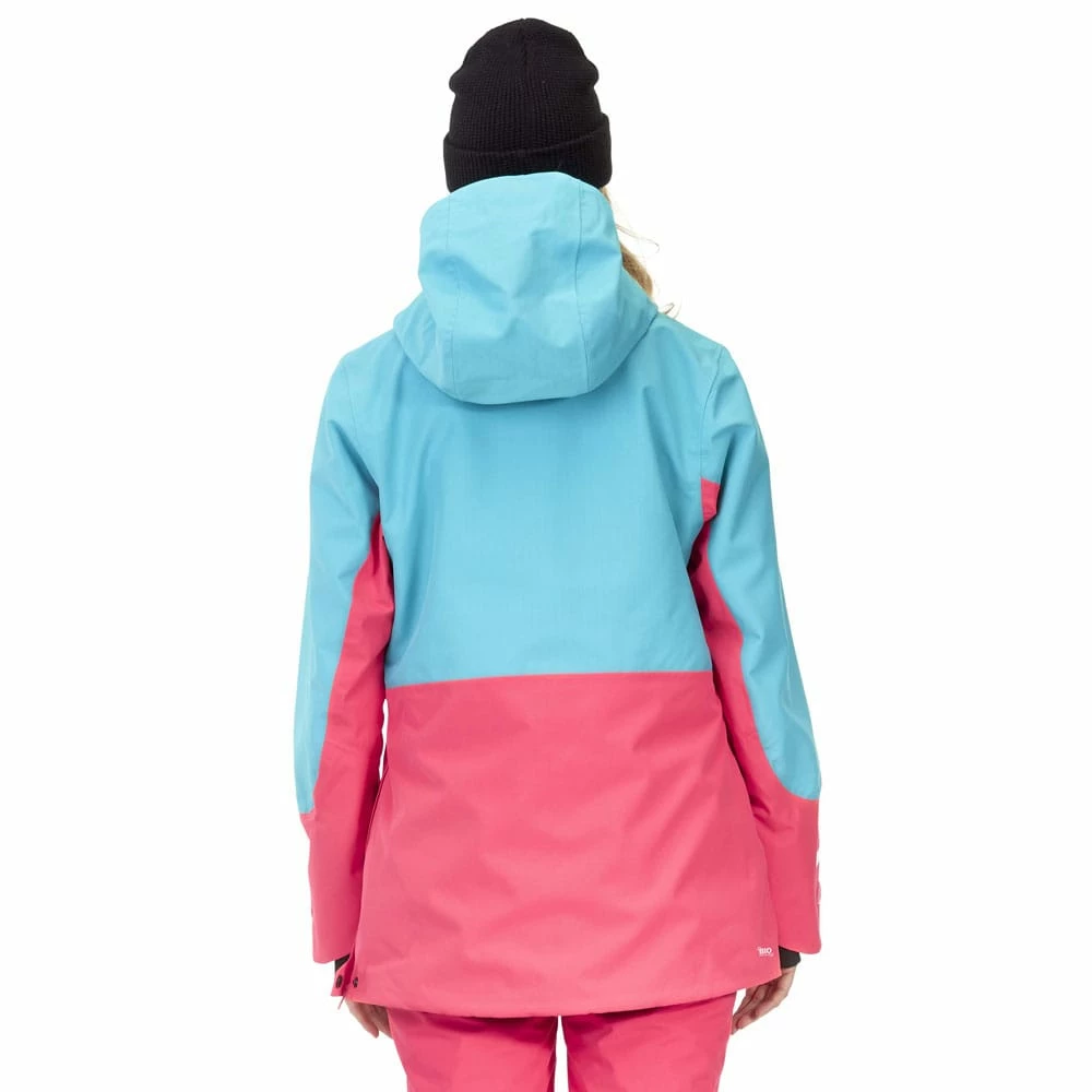 Picture Tanya Snowboardjacke Light Blue Pink Damen – Bild 2