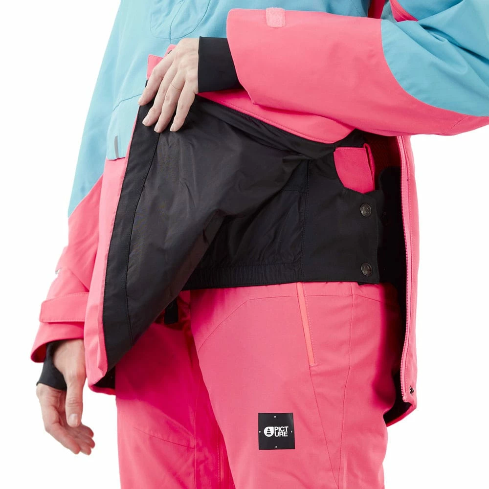 Picture Tanya Snowboardjacke Light Blue Pink Damen – Bild 6