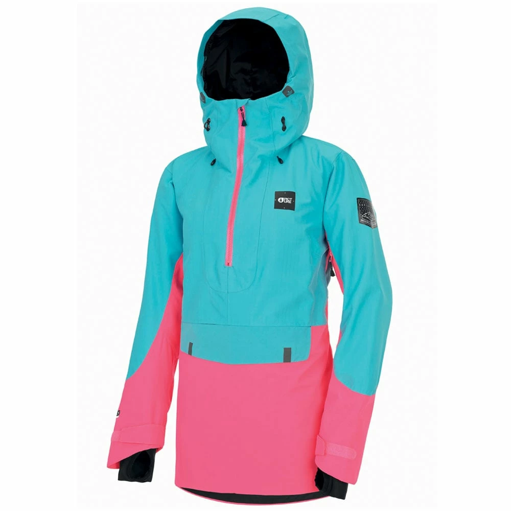 Picture Tanya Snowboardjacke Light Blue Pink Damen – Bild 7