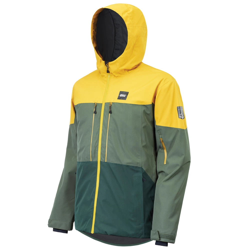 Picture Object Winterjacke Lychen Forest Green Herren – Bild 4