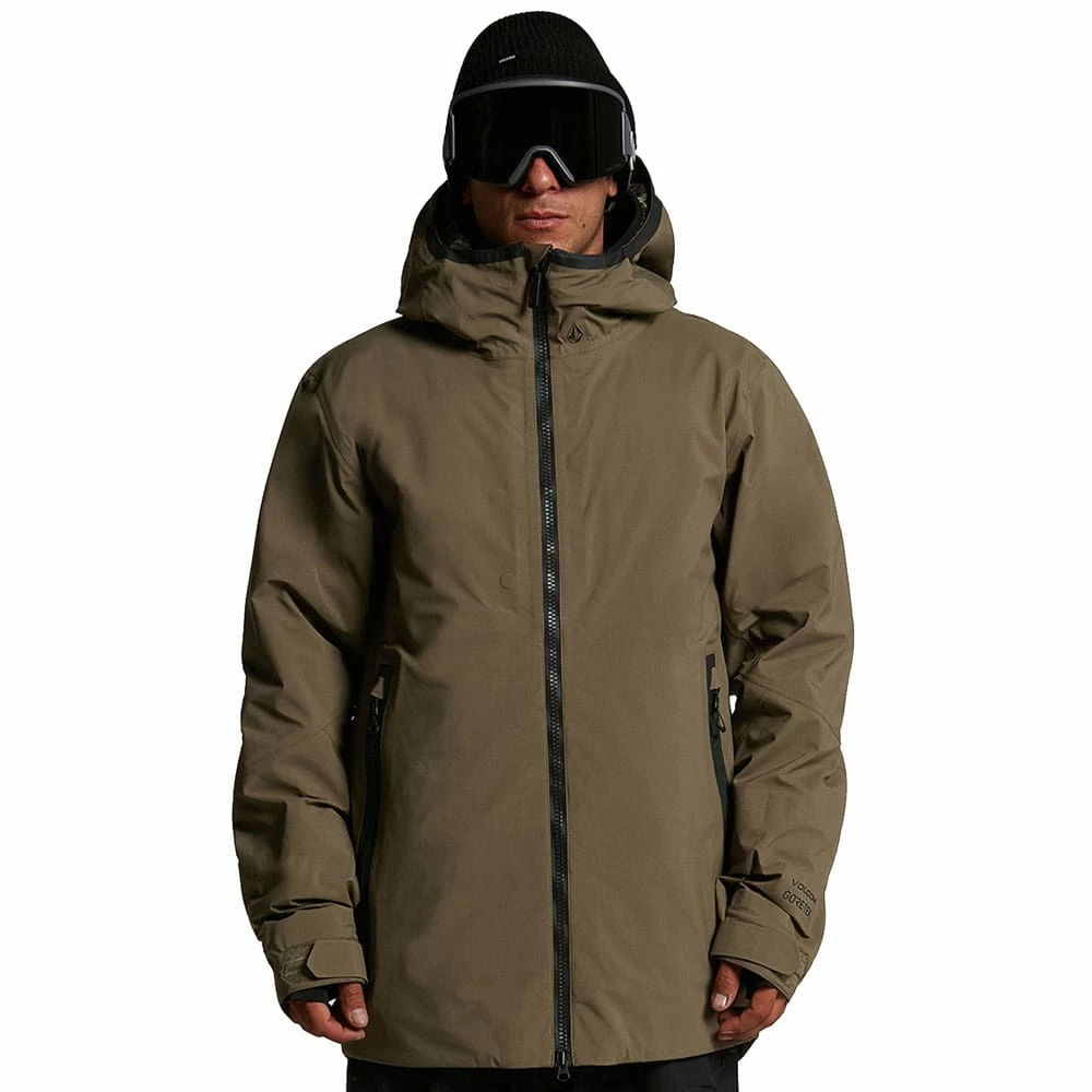 Volcom Owl 3-in-1 Gore-Tex Funktionsjacke Dark Teak Herren
