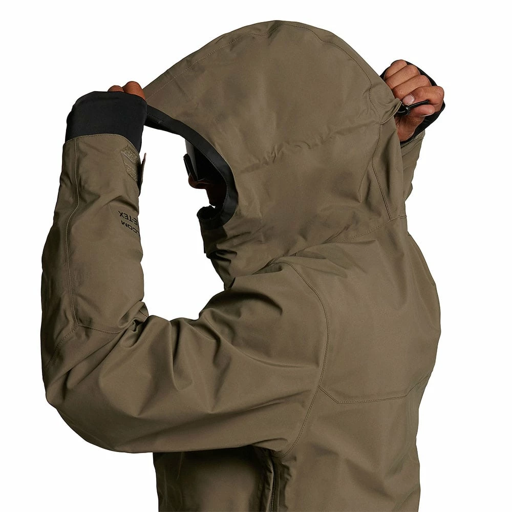 Volcom Owl 3-in-1 Gore-Tex Funktionsjacke Dark Teak Herren – Bild 7