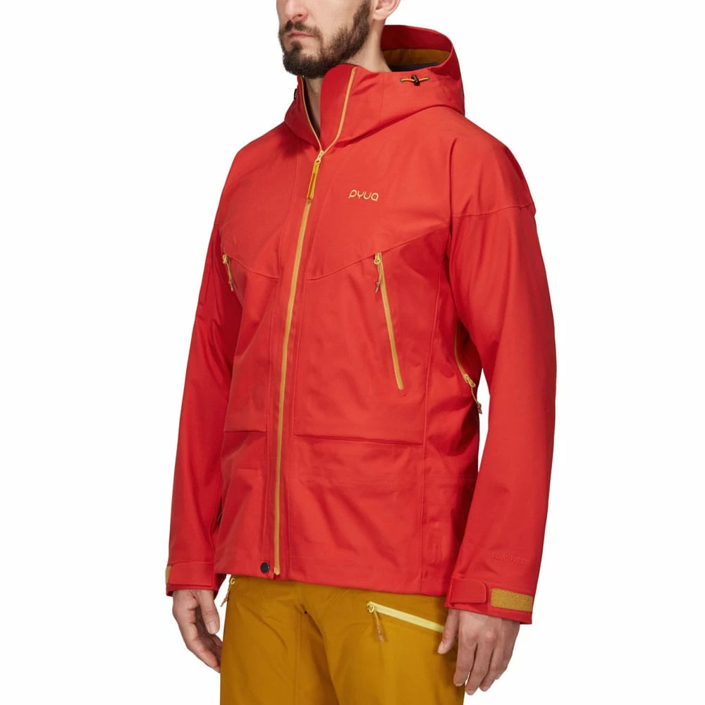 Pyua Gorge-Y Shell-Jacke Warm Red Herren – Bild 2