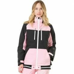 Picture Lander Print Winterjacke Pink Damen