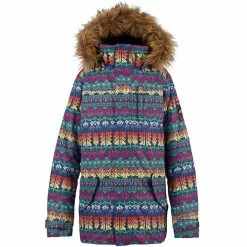 Burton Girls Aubrey Skijacke Figaro Stripe Kinder
