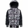Burton Minishred Twist Winterjacke Sun Doodle/True Black Kinder