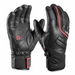 Leki Phoenix 3D Lederhandschuhe Black/Red Damen, Herren